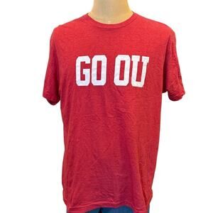 OKLAHOMA UNIVERSITY "GO OU" tee T-Shirt size L